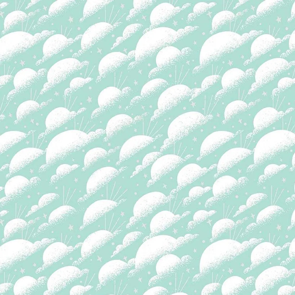 Dorthy's Journey Sky Mint Sparkle