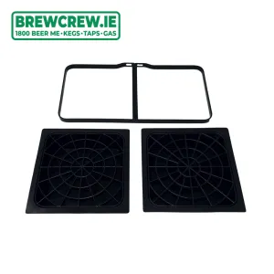Double 6" DRIP TRAY HOLDER    2 x 6" Drip Trays