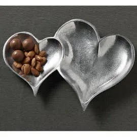 Double Heart Tray