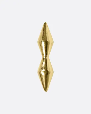 Double Onda Threadless Earring