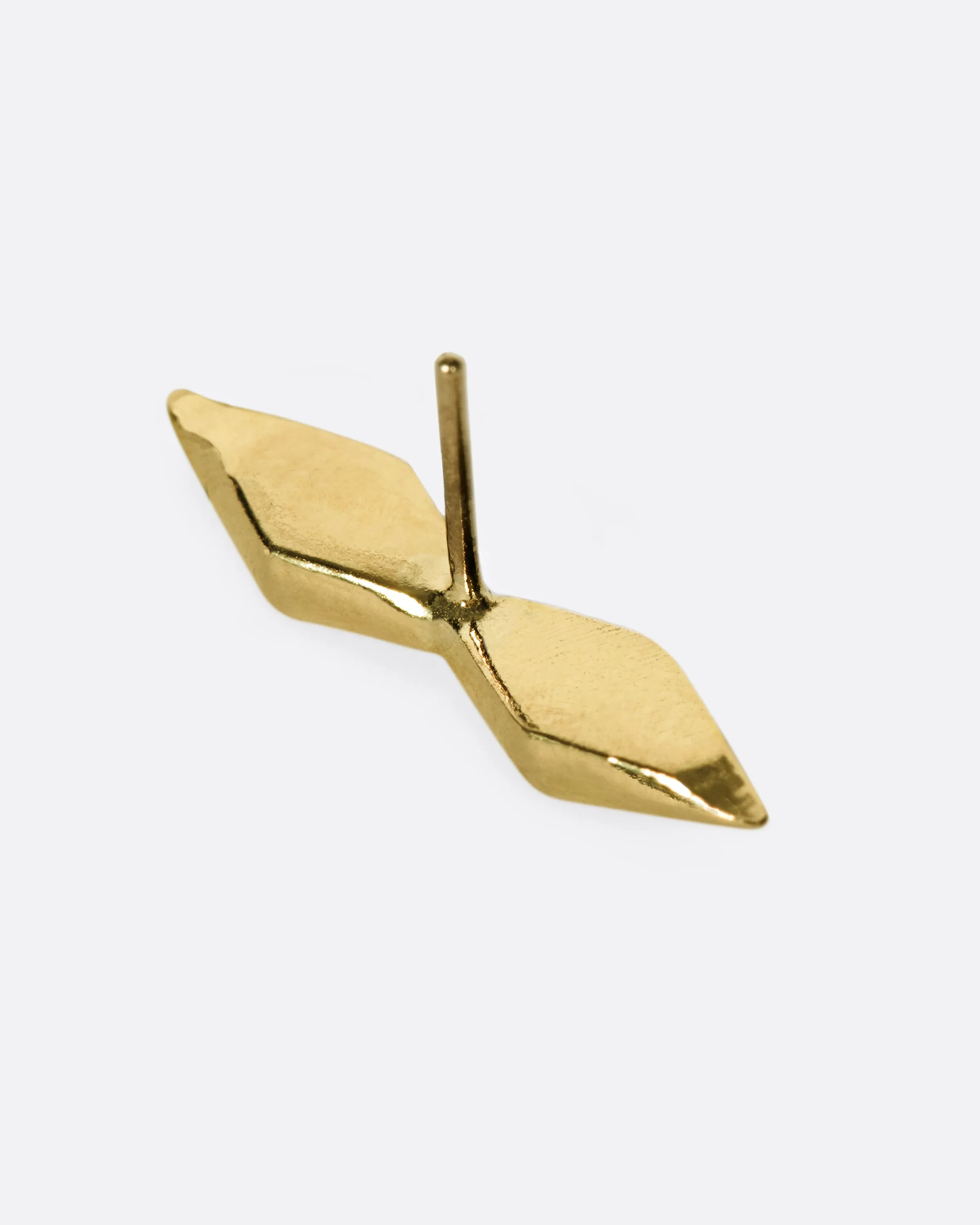Double Onda Threadless Earring