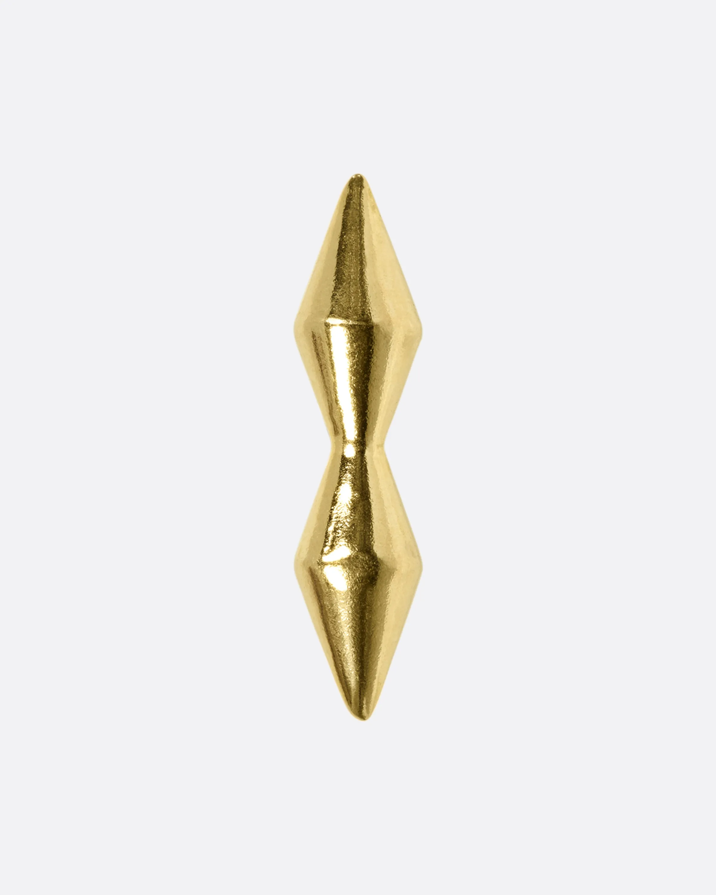 Double Onda Threadless Earring