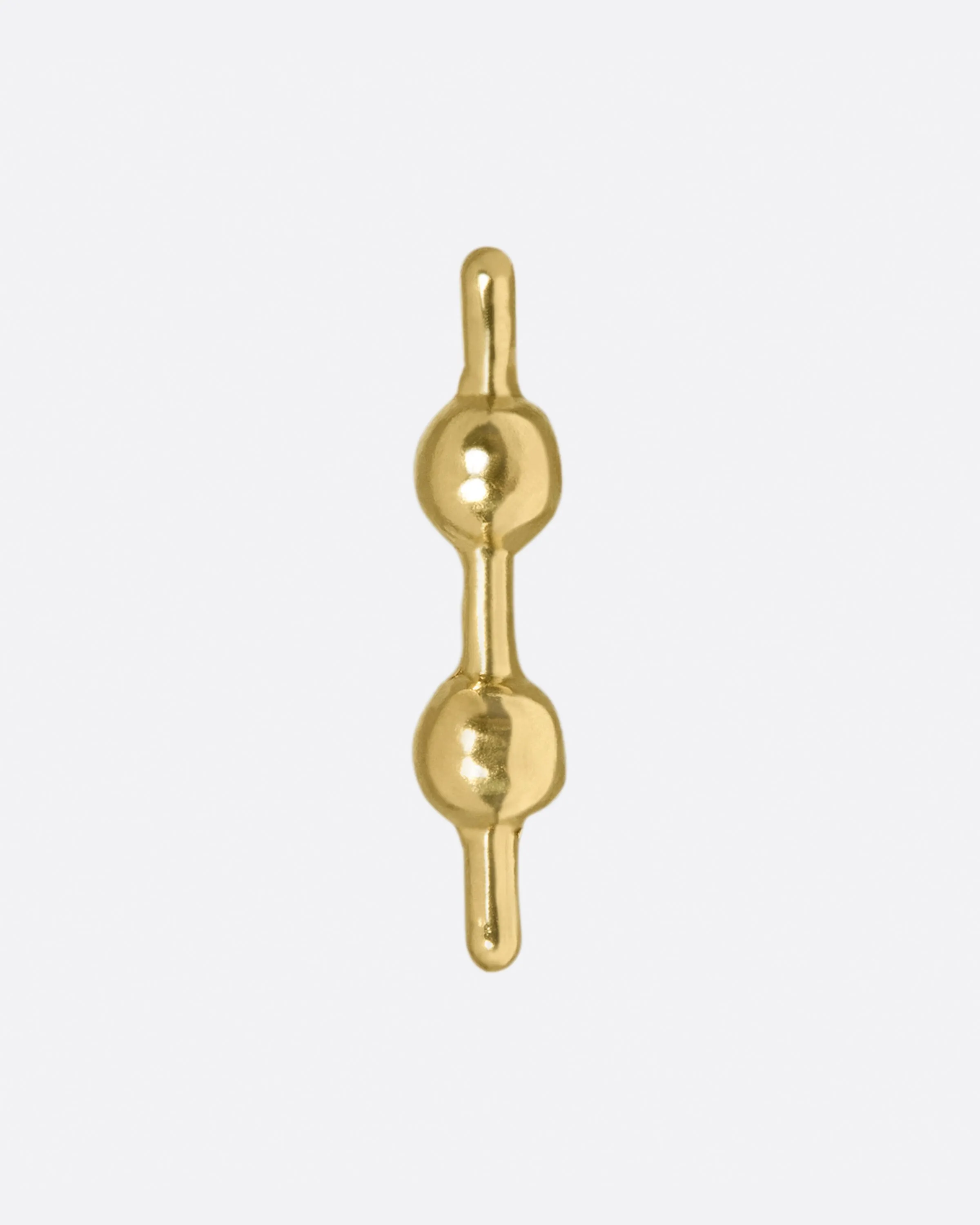 Double Orion Threadless Earring