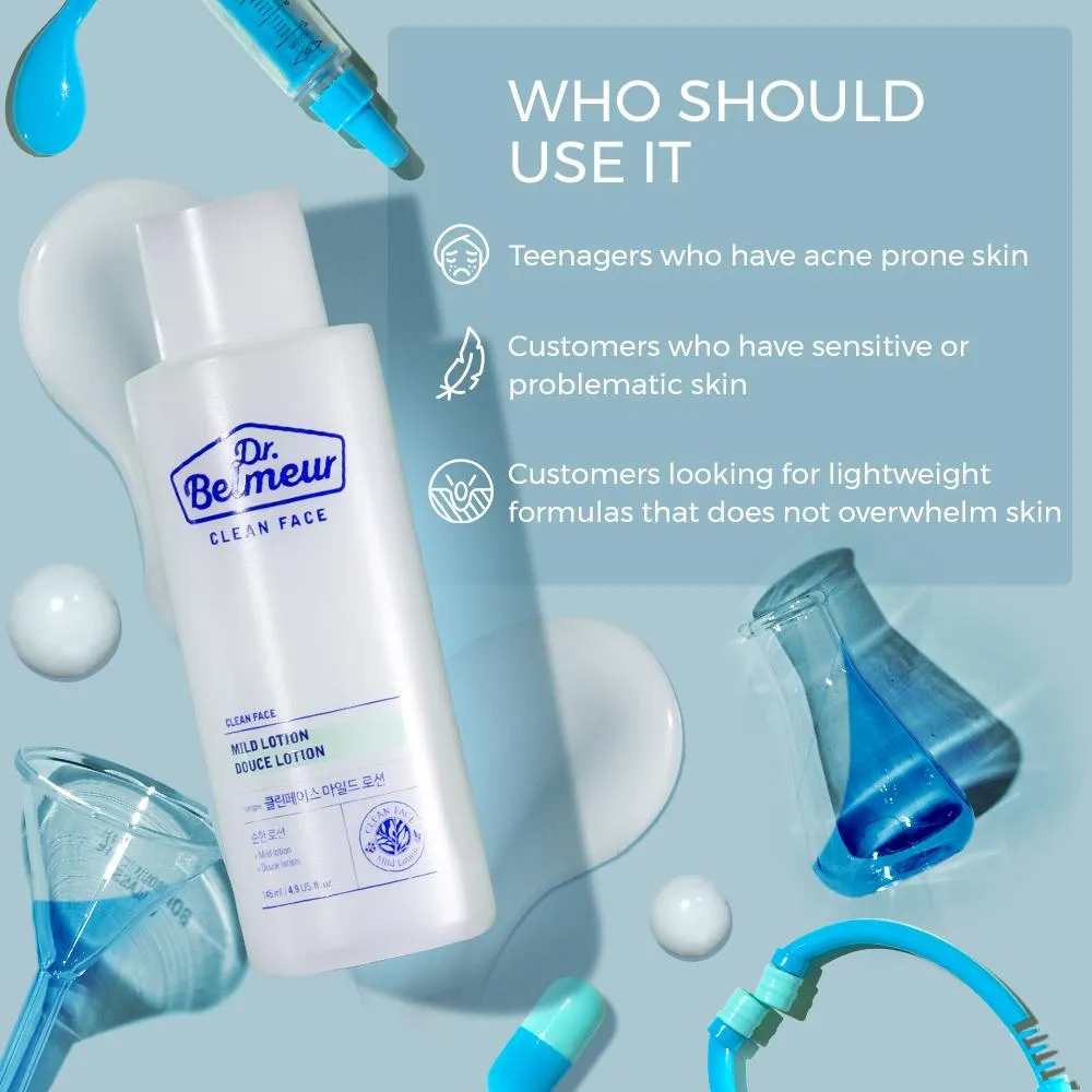 Dr. Belmeur Clean Face Mild Lotion