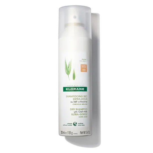 DRY SHAMPOO WITH OAT MILK - DARK HAIR