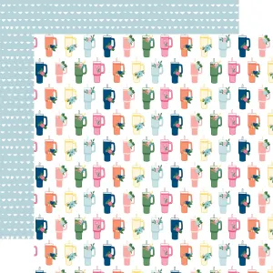 Echo Park - My Best Life - 12x12 Single Sheet / Drinks of Happiness