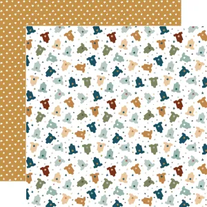 Echo Park - Special Delivery Baby Boy - 12x12 Single Sheet / Tiny Boy Clothes