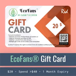 EcoFans® Gift Card (On Sale 5% Off!)