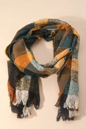 Elise Gingham Scarf