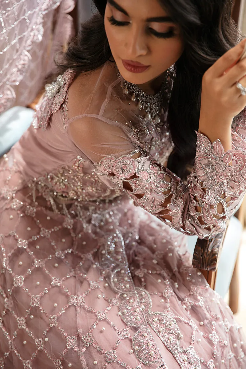 Elle TDL22-06 | Mushq Serendipity Trousseau De Luxe 2022 Luxury Wedding Collection | Embroidered Net Suits