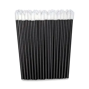Elleebana Doe Foot/Angled Lip Brush Applicators (50 Pack)