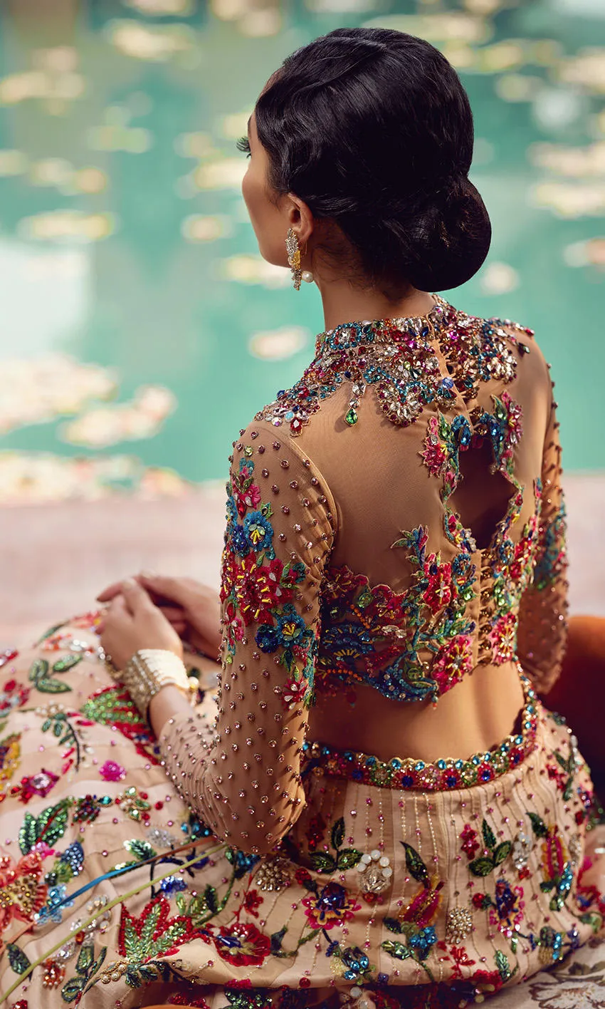Embellished Indian Colourful Lehenga Choli #BN1153