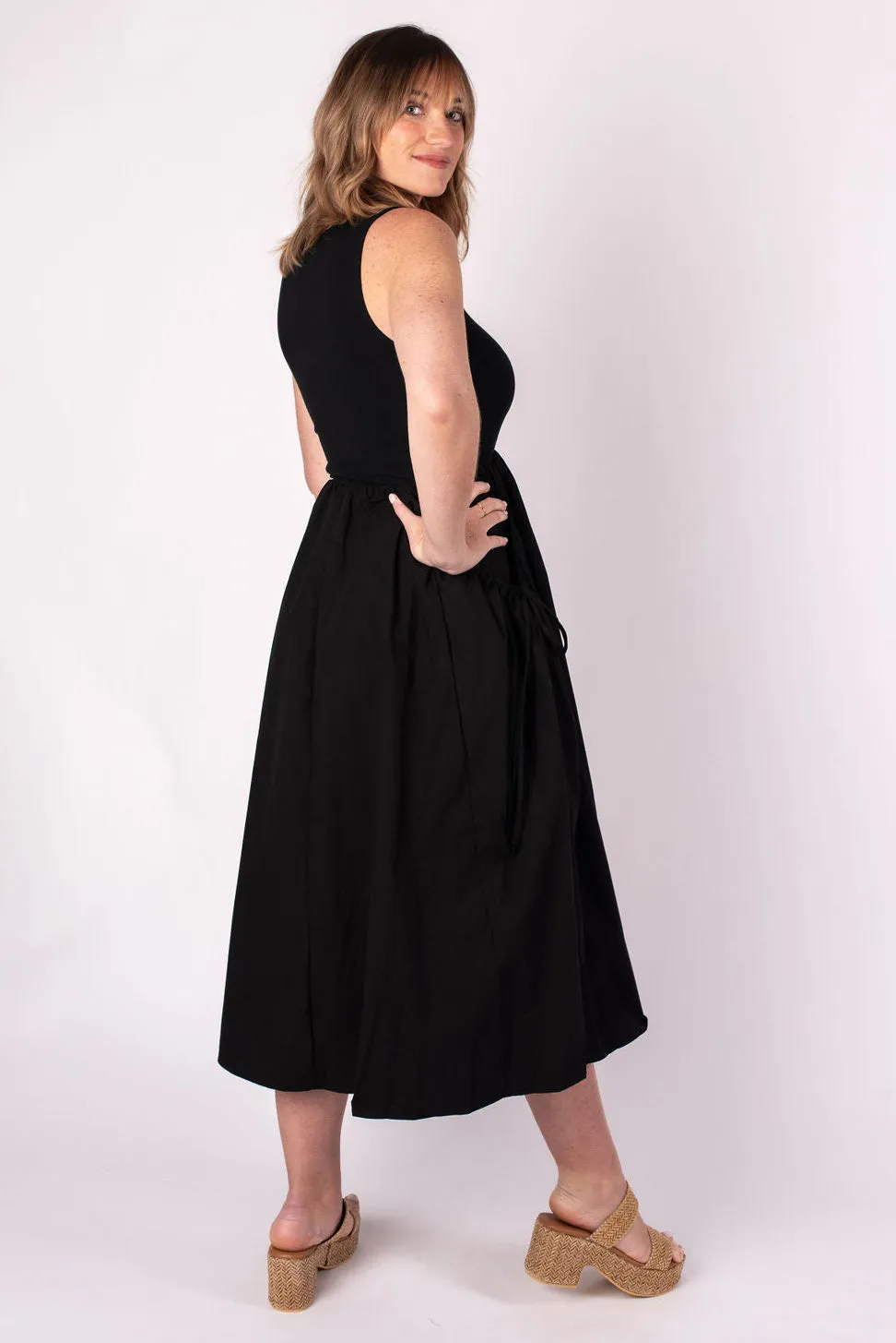 Faith Sleeveless Midi Dress