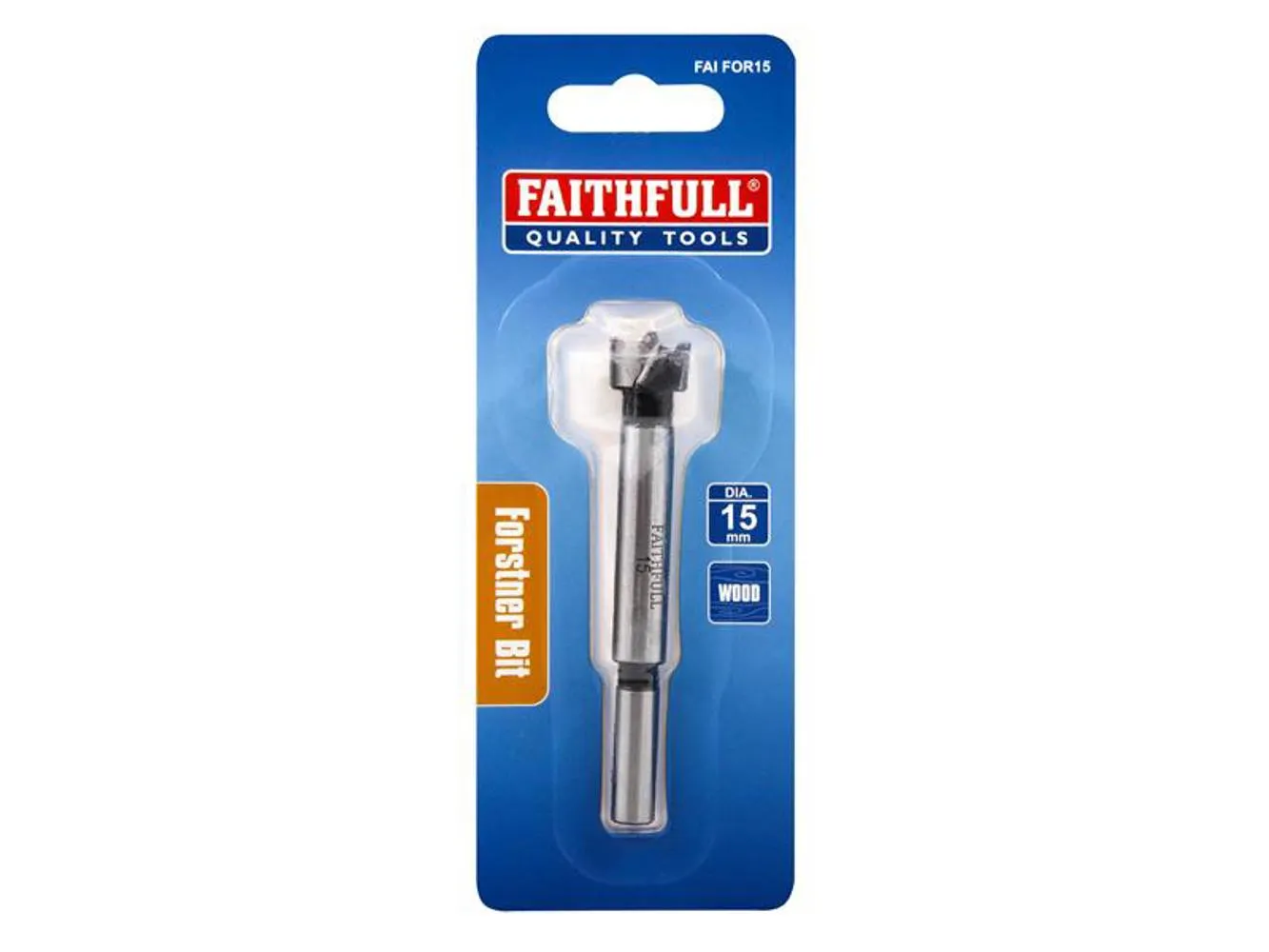 Faithfull Forstner Bit 15Mm