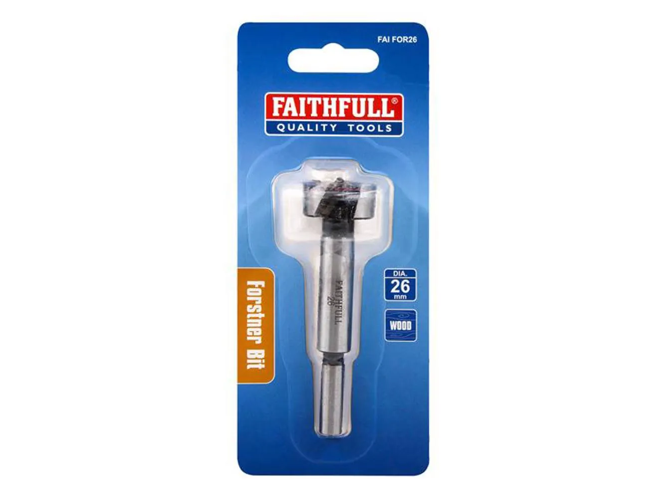 Faithfull Forstner Bit 26Mm