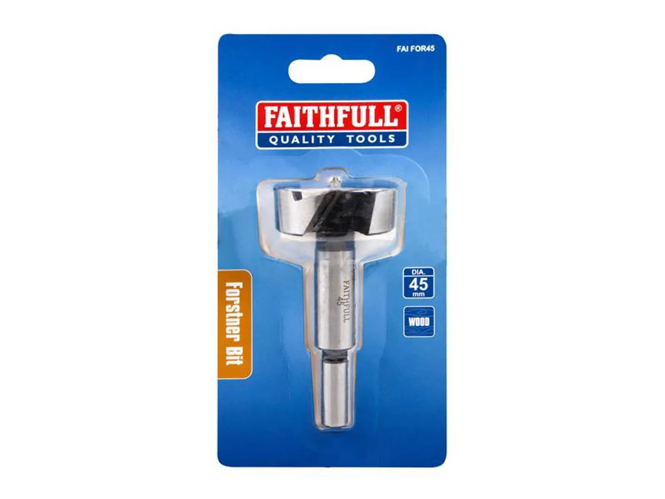 Faithfull Forstner Bit 45Mm