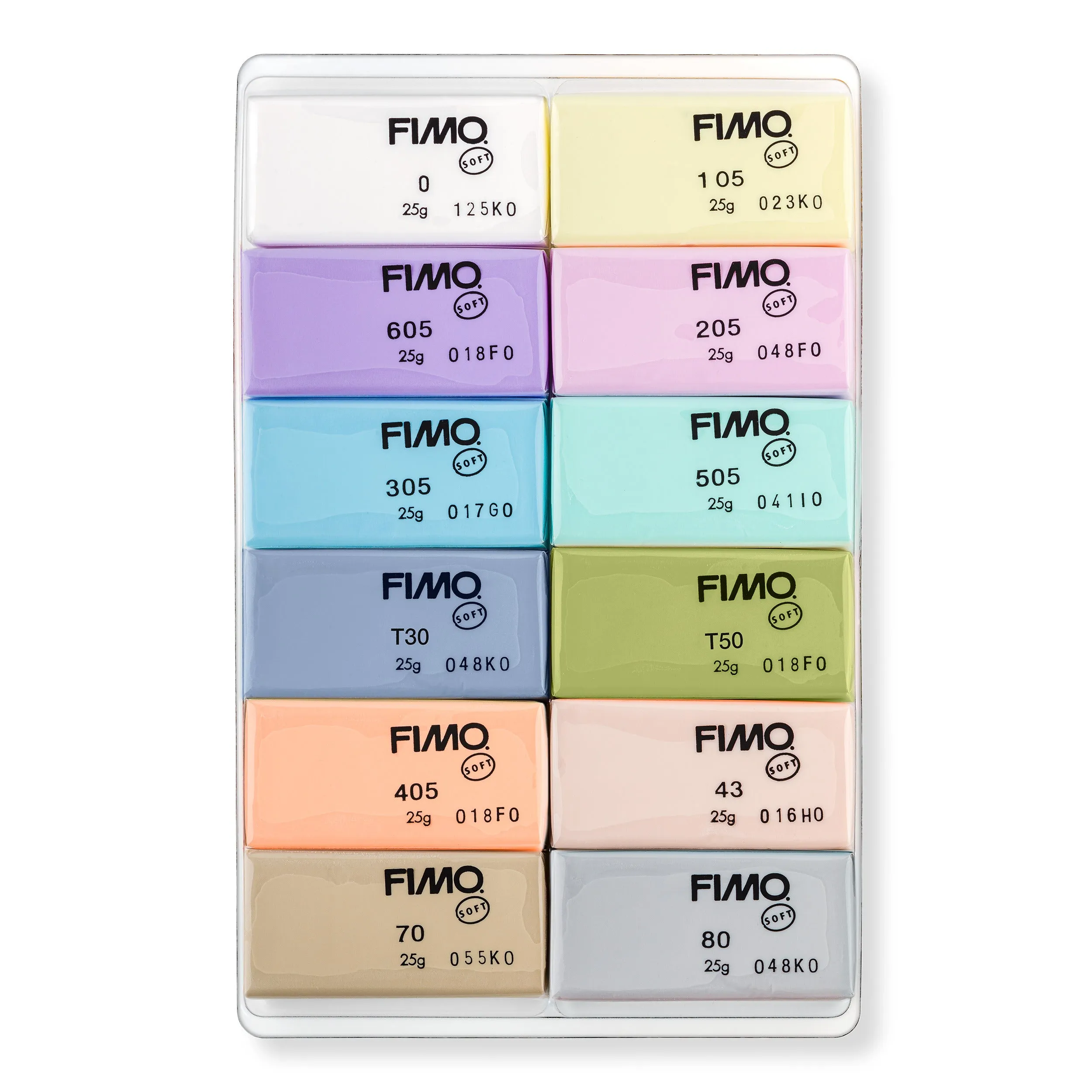 FIMO Soft - Pastel (12)