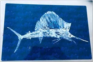 Fish Aye Trading - Purple Sailfish Placemat