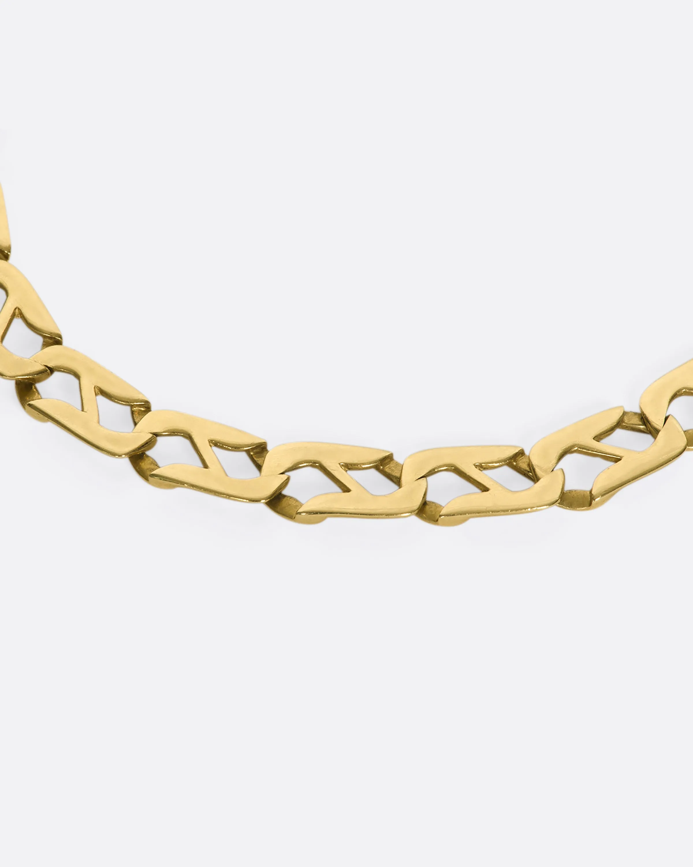 Flat Mariner Chain Bracelet