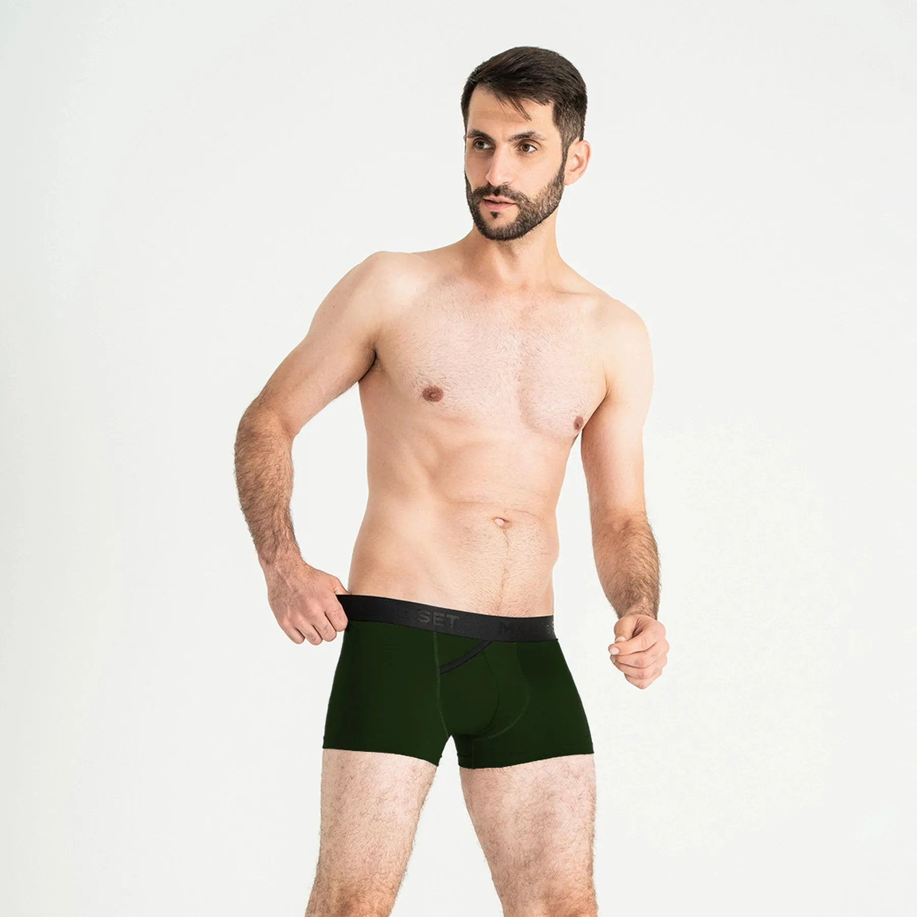 FlexFit Trunk  3.2" OpenFly, Forest Green