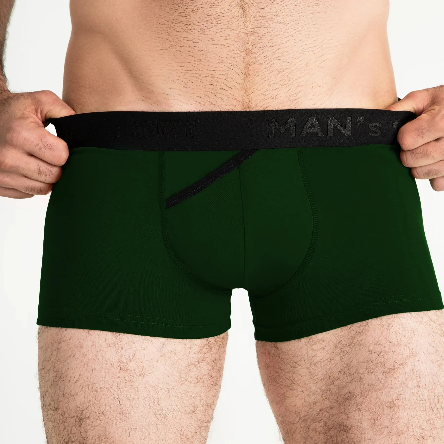 FlexFit Trunk  3.2" OpenFly, Forest Green