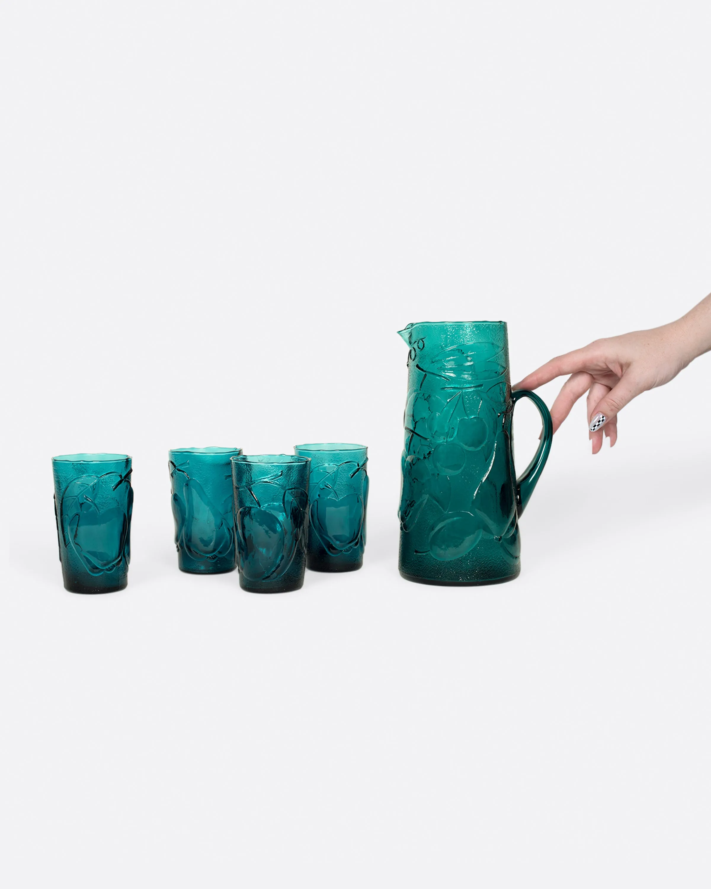Fruit Pitcher & Cup Set
