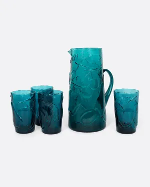 Fruit Pitcher & Cup Set