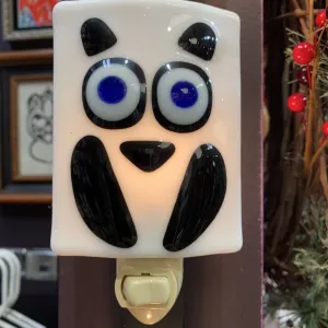 Fused Glass Night Light Embellished