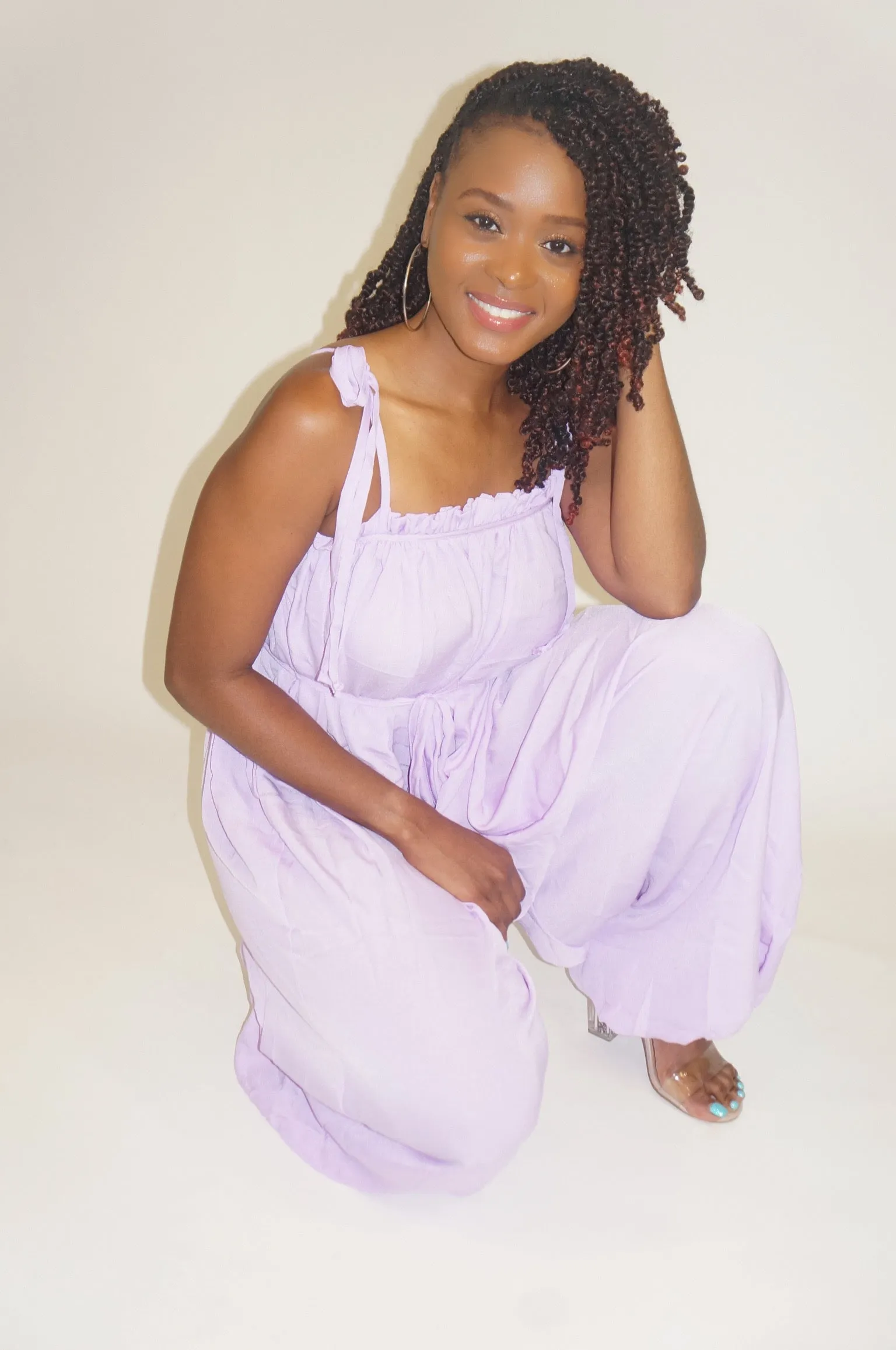 Galore Jumpsuit (Lavender)