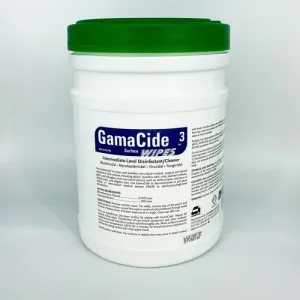 Gamacide3: Surface Disinfectant Wipes: Surfaces, Instruments & Equipment