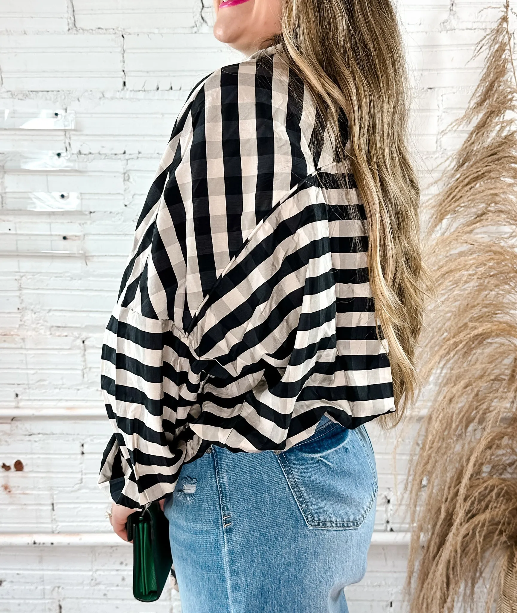 Game Day Checkered Jacket