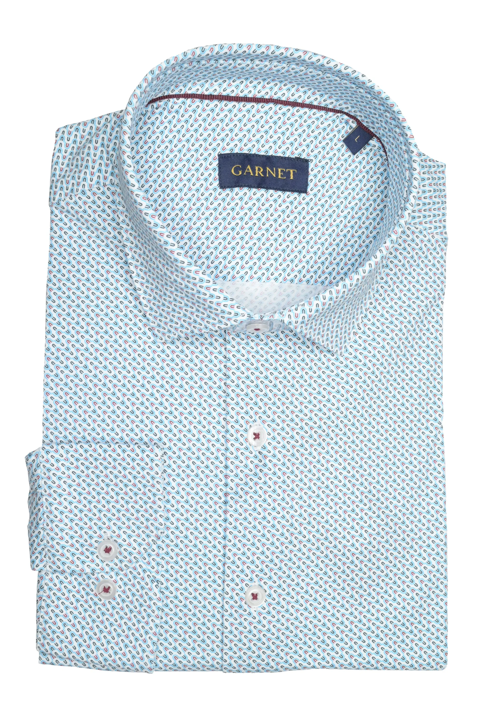 Garnet U Patterned Shirt