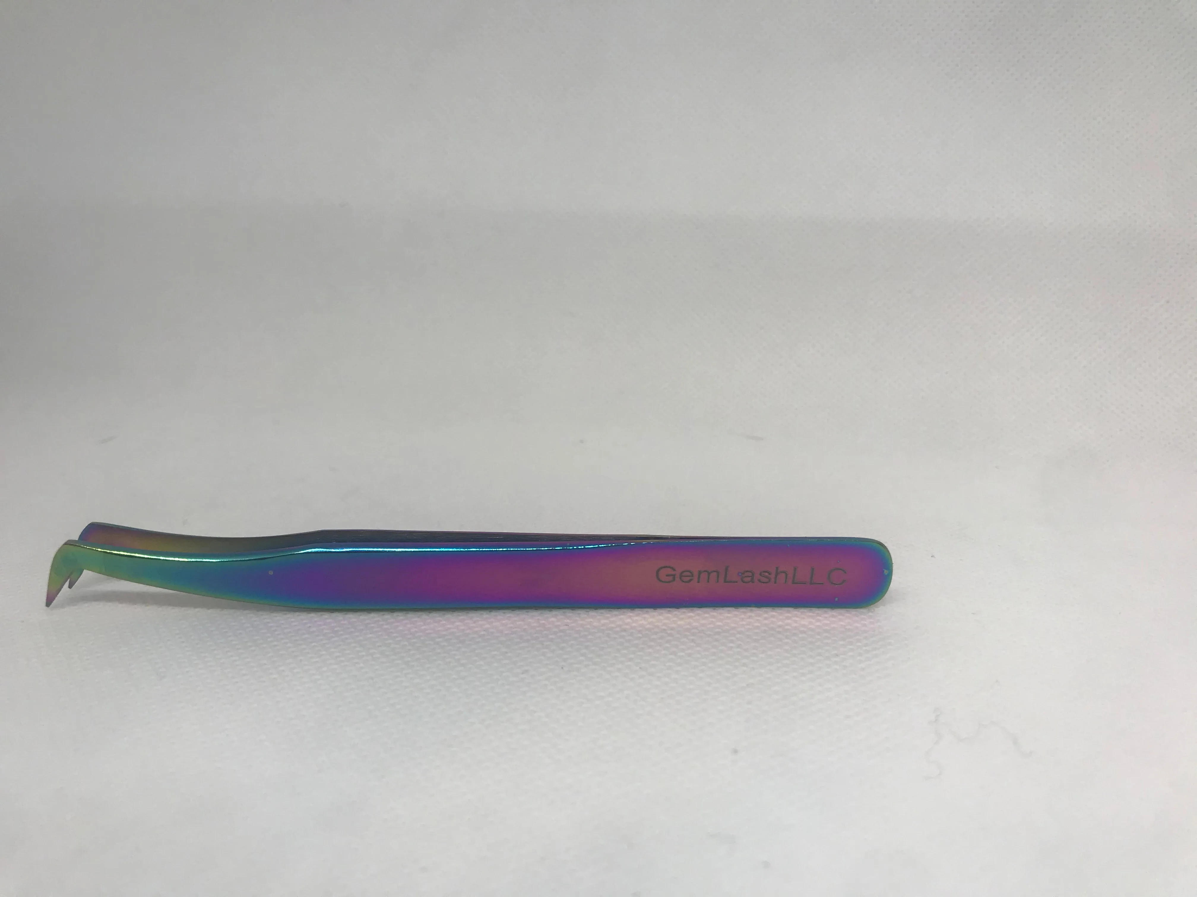 Gem Lash Blunt Tip Angled Tweezer