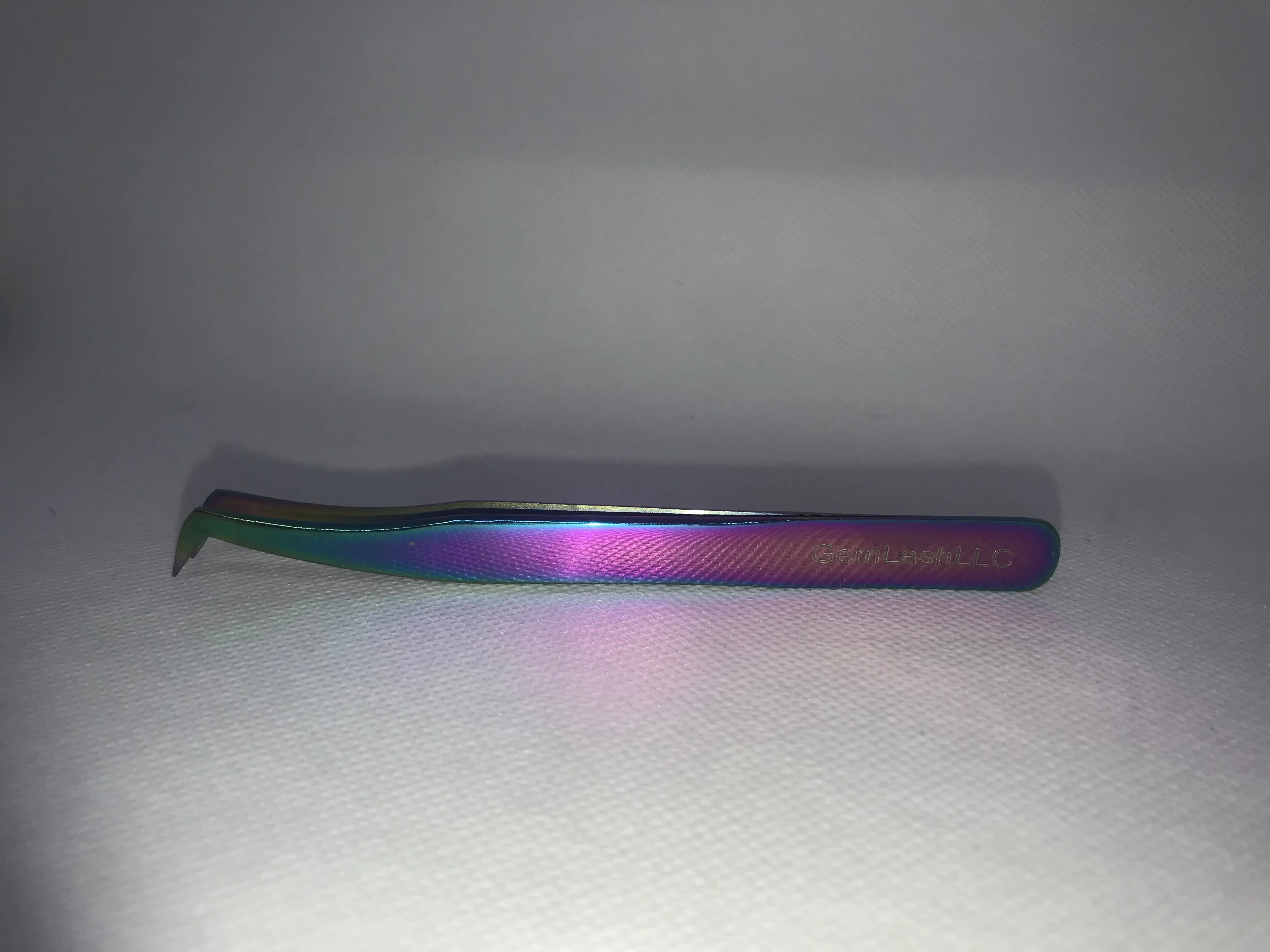 Gem Lash Blunt Tip Angled Tweezer