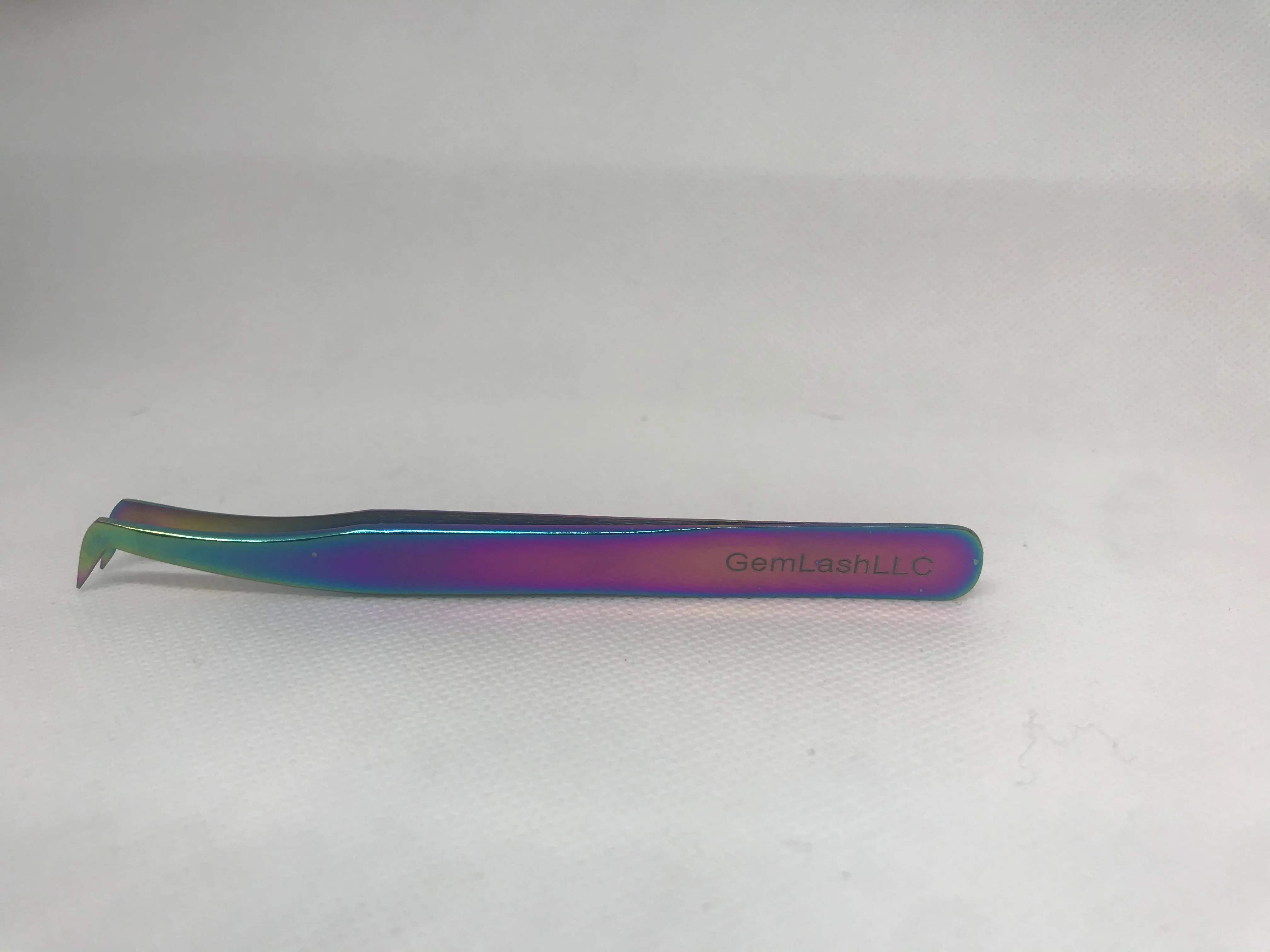 Gem Lash Blunt Tip Angled Tweezer