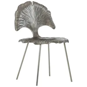 Gingko Leaf Shaped Accent Side Chair