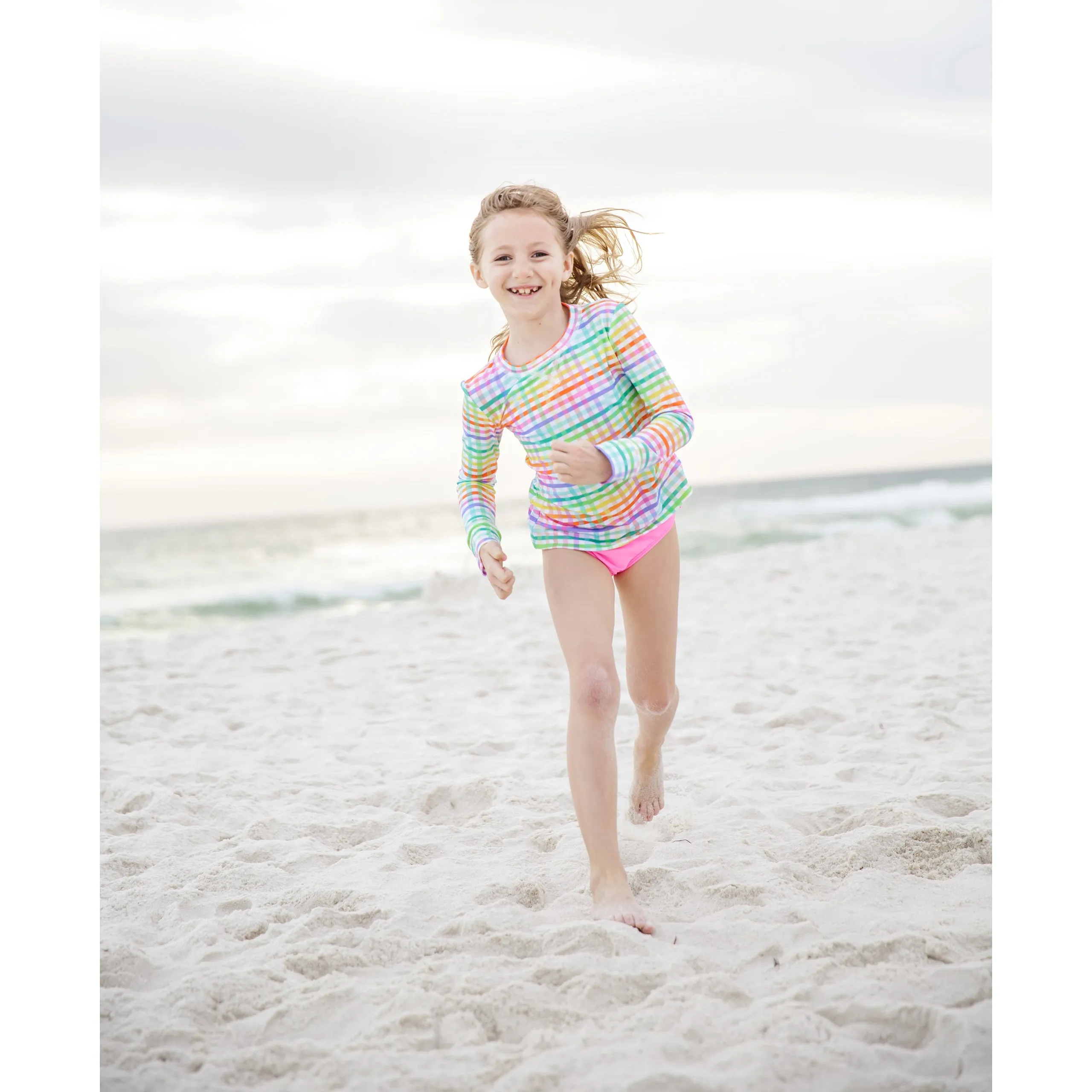 Girl’s Bikini Bottom Palm Beach Pink