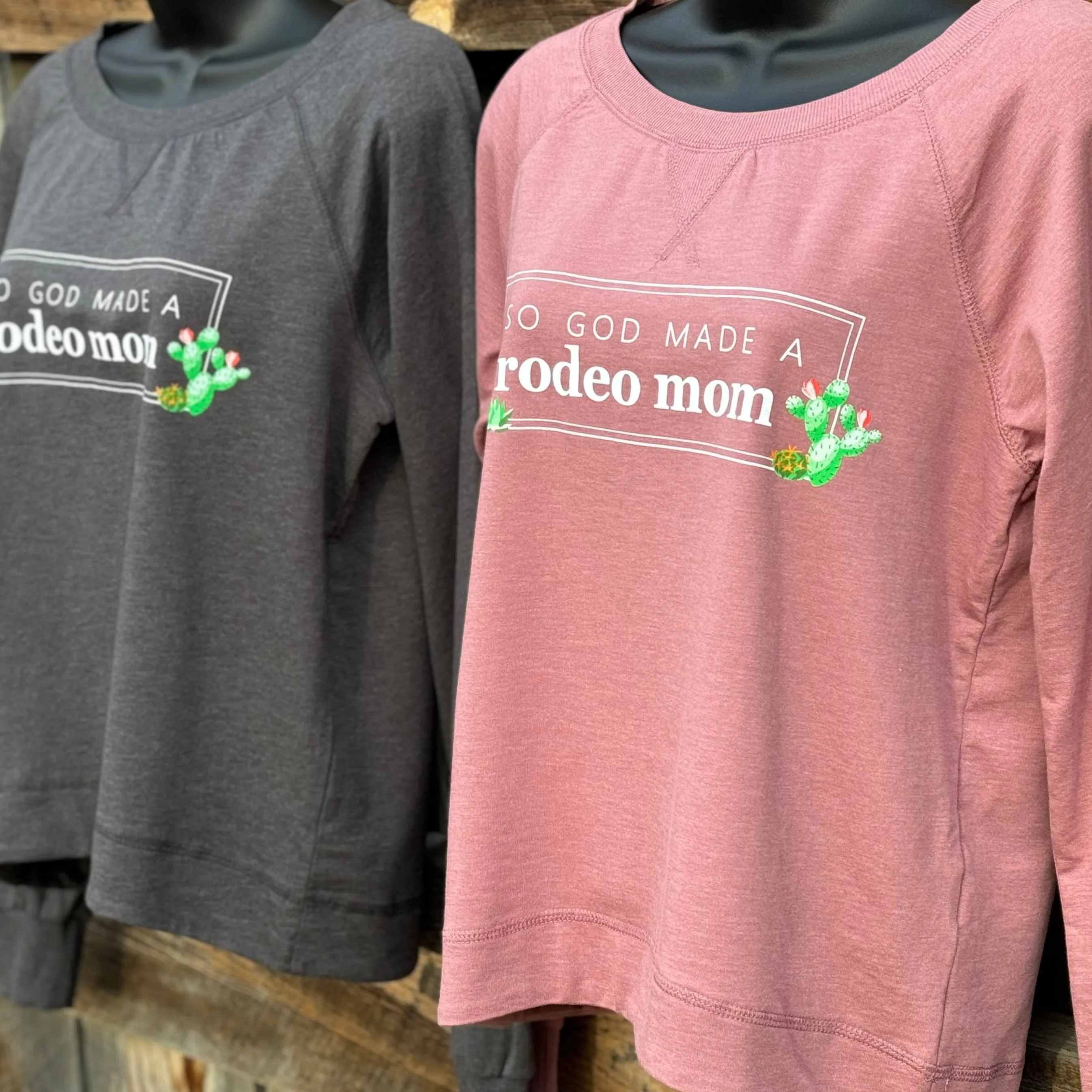 God Made A Rodeo Mom - Rose
