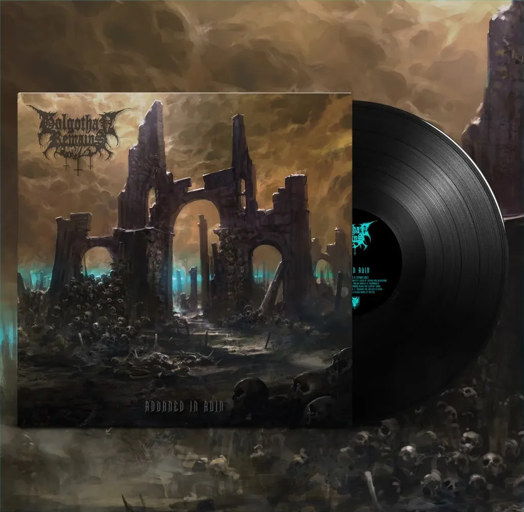 GOLGOTHAN REMAINS (AUS) - Adorned In Ruin BLACK VINYL