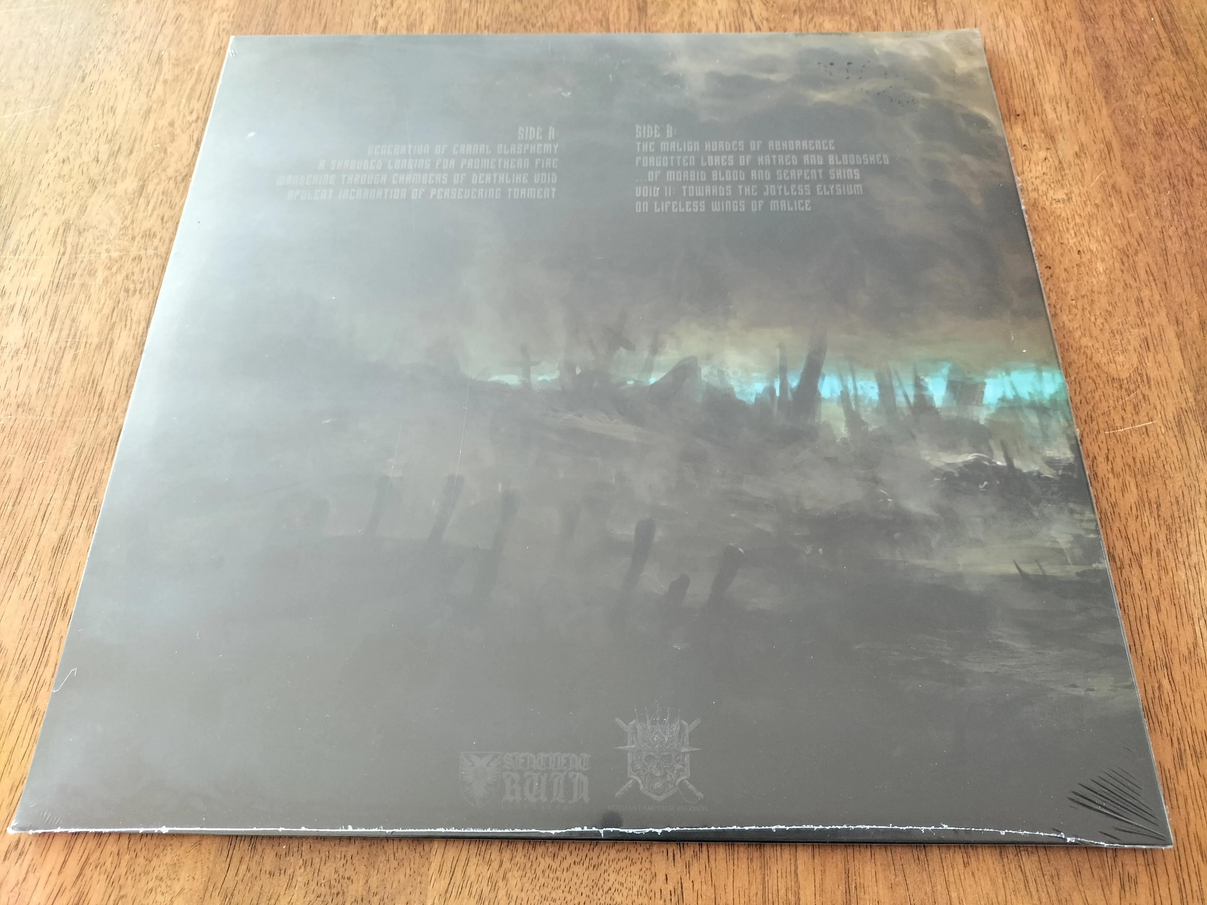 GOLGOTHAN REMAINS (AUS) - Adorned In Ruin BLACK VINYL
