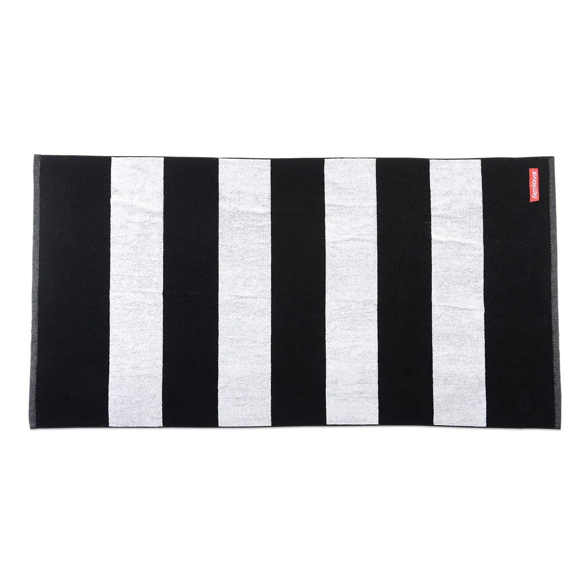 Good Times Beach Towel - Black