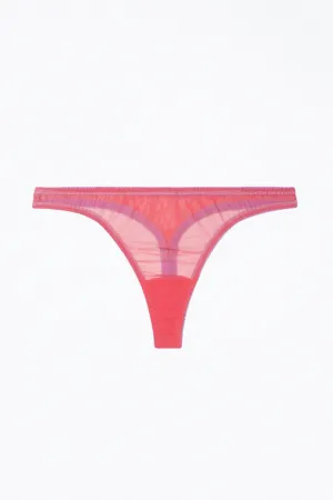 GRACIE CLEAN TULLE THONG