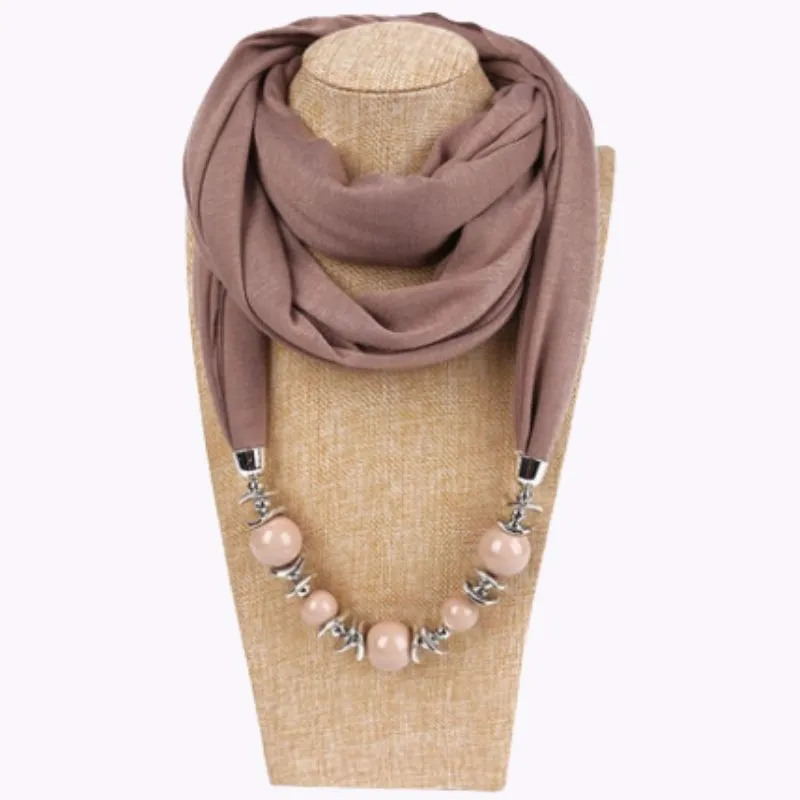 Gradient Embellished Scarf