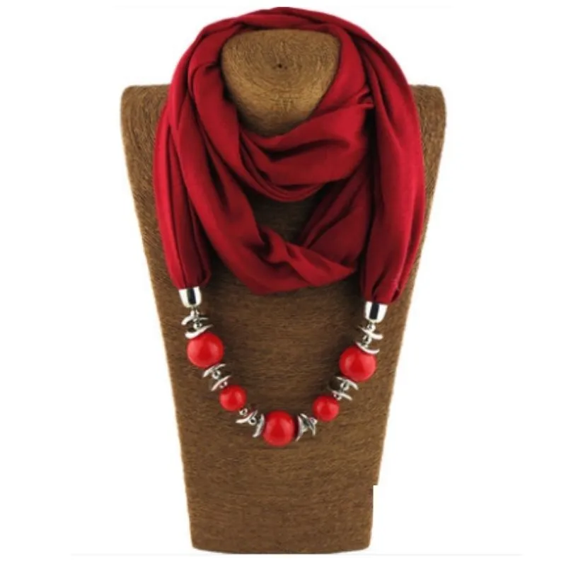 Gradient Embellished Scarf