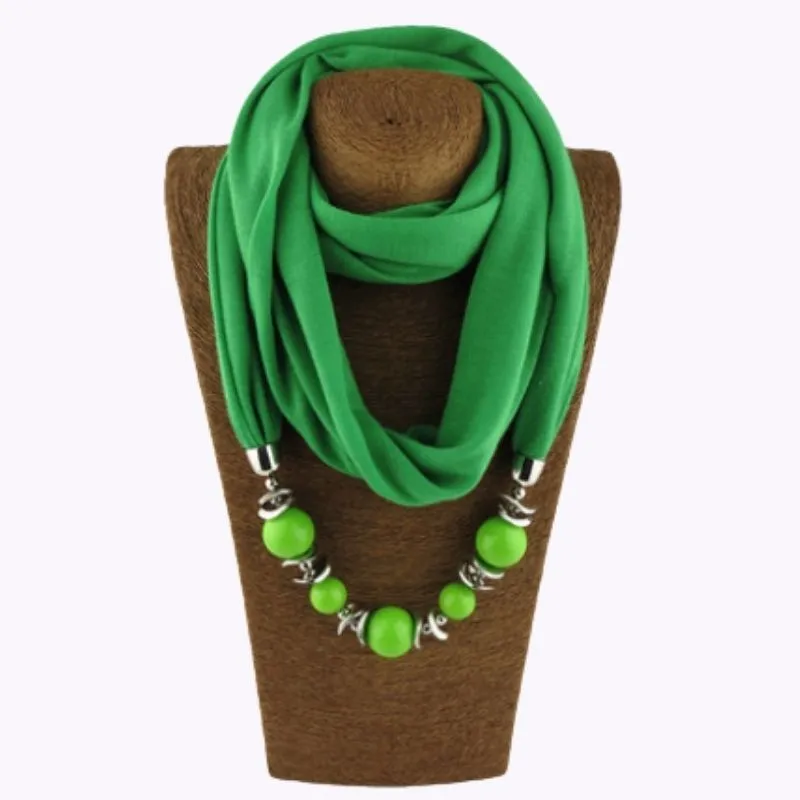 Gradient Embellished Scarf