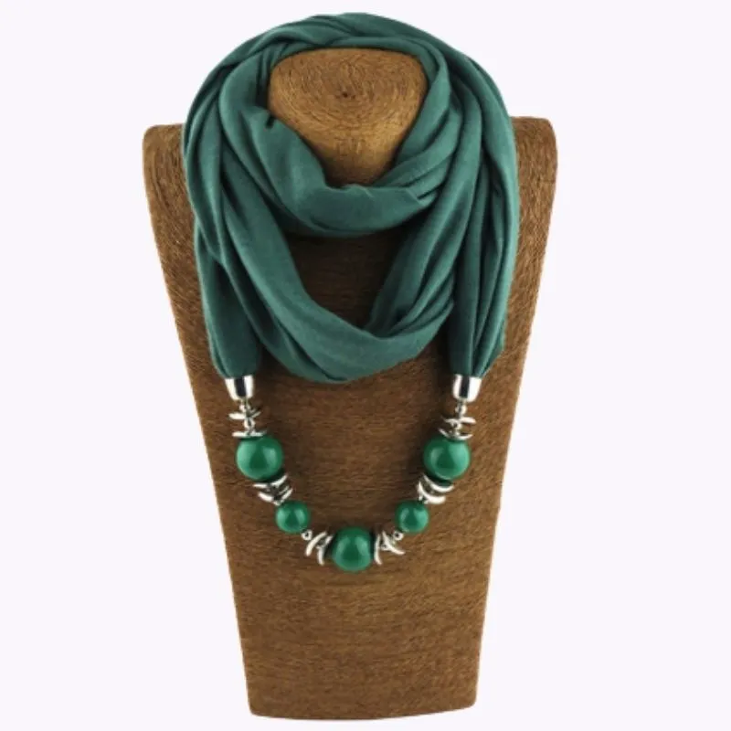 Gradient Embellished Scarf