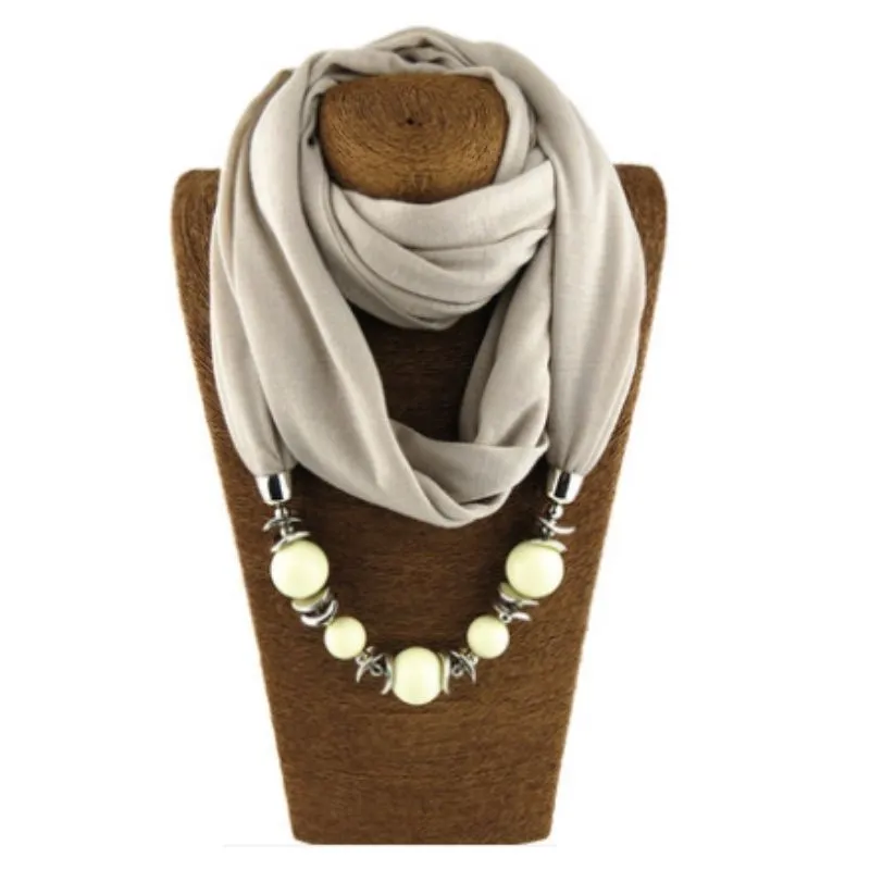 Gradient Embellished Scarf