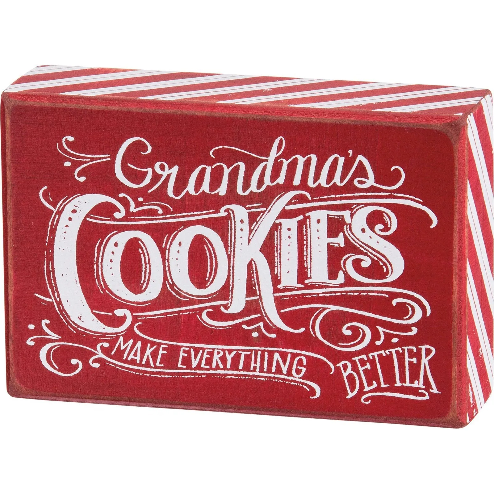 Grandmas Cookies Christmas Box Sign