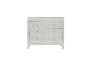 Gray Shell Inlay Dresser