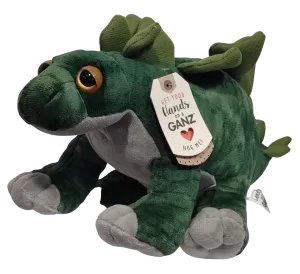 Green Dinosaur Plush 15"